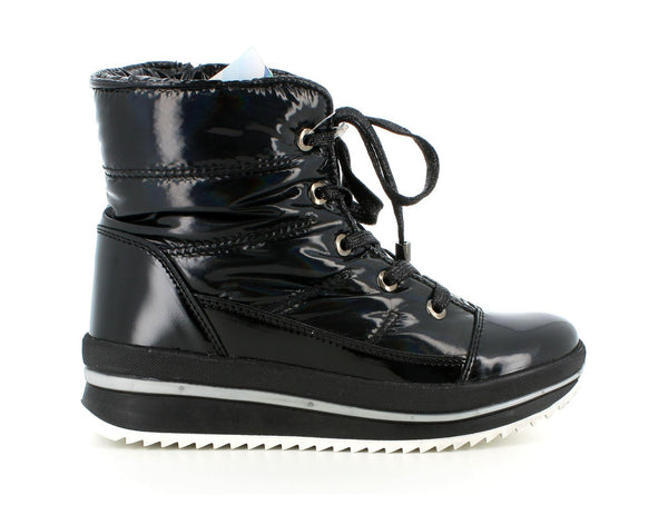 Melluso Donna Stivaletti Doposci Tessuto 019509A-209078 Nero